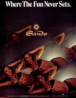 Las Vegas Sands Hotel 'Sexy' ('Orange Coast' magazine, Oct. 1978)