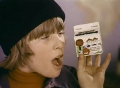 "There's a comic on every box!" (Post Crazy Cartons cereal commercial, 1977)