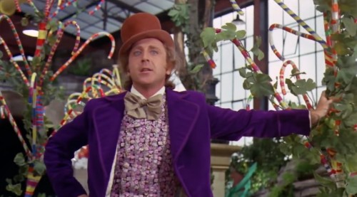 "In a world of pure imagination..." (Gene Wilder as Willy Wonka, 1971)