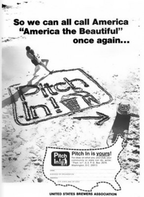 Pitch In! 'America the Beautiful' ('Scouting' magazine, Mar./Apr. 1974)