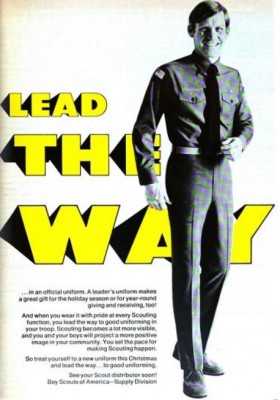 Scout Leader Outfit. ('Scouting' magazine, Nov.-Dec., 1974)