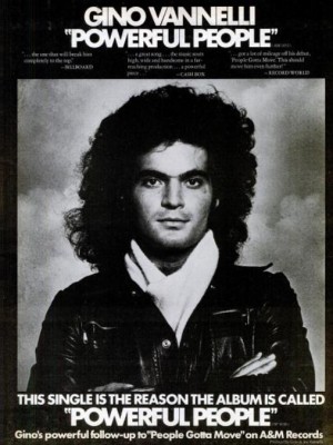 Gino Vannelli ‘Powerful People.' ('Billboard' magazine, Feb. 22, 1975)