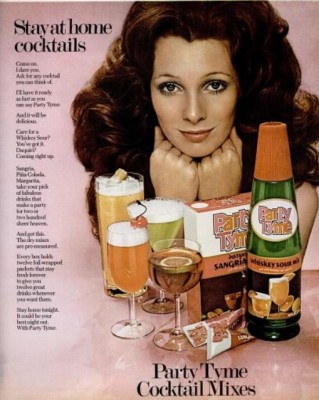 Party Tyme Cocktail Mixes. ('LIFE' magazine, Apr. 28, 1972)