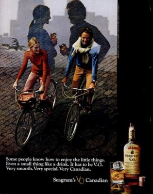 Seagram's V.O. Canadian 'Very Smooth.' ('LIFE' magazine, Nov. 13, 1970)