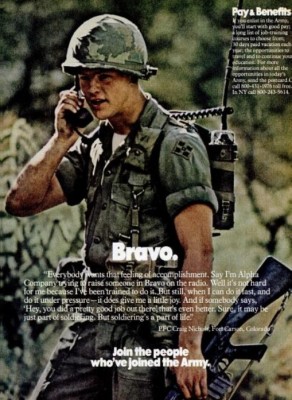 US Army 'Bravo.' ('Popular Mechanics' magazine, March, 1977)