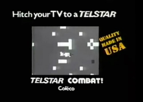 Kids today with your multicolor, 3-dimensional video games! (Coleco Telstar 'Combat!' commercial, 1977)