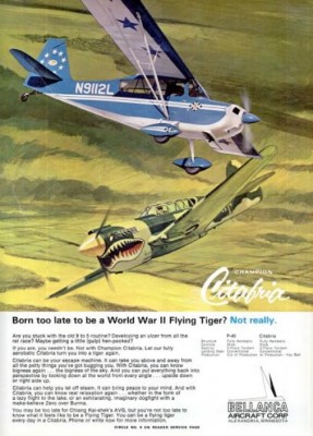 Bellanca Aircraft ‘Flying Tiger.' ('Flying' magazine, May, 1972)