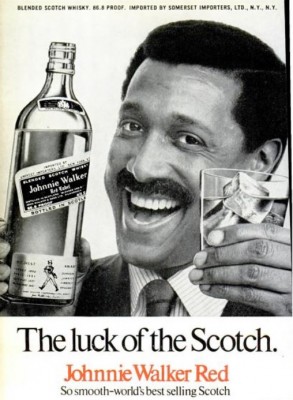 Johnnie Walker Red ‘Luck Of The Scotch.' ('Jet' magazine, May 07, 1970)