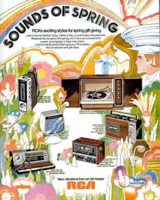 RCA 'Sounds of Spring.' ('LIFE' magazine, May 07, 1971)