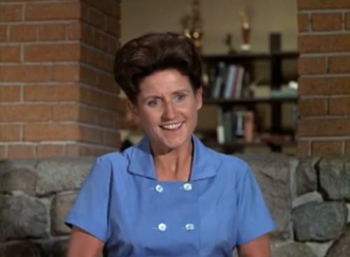 Ann B. Davis, Alice Nelson on 'The Brady Bunch.'