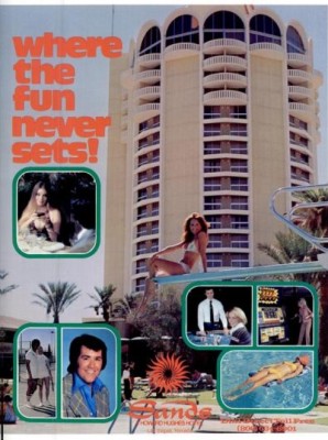 Sands Hotel Vegas ‘Fun Never Sets.' ('Orange Coast' magazine, Jan. 1978)