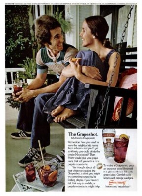 Smirnoff ‘The Grapeshot.' ('New York' magazine, June 04, 1973)