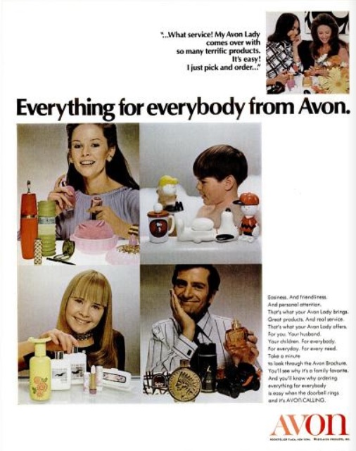 Avon ‘For Everybody.' ('LIFE' magazine, July 17, 1970)