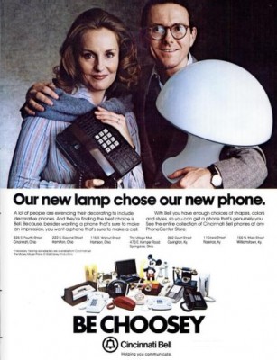 Bell Telephone ‘Be Choosey.' ('Cincinnati' magazine, August, 1978)