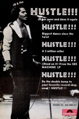 James Brown ‘Hustle.' ('Jet' magazine, July 03, 1975)
