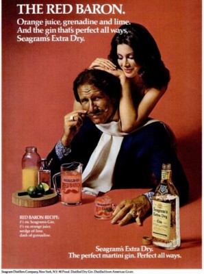 Seagram’s Red Baron. ('New York' magazine, June 17, 1974)