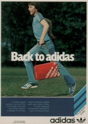 Adidas ‘Back to School,' ('Boy's Life' magazine, August, 1977)