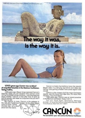 Cancún Vacation, Mexico. ('Texas Monthly' magazine, September, 1976)