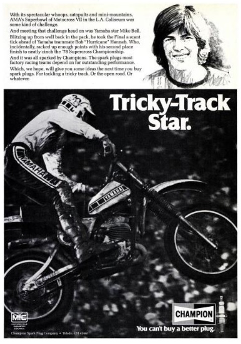 Champion, ‘Superbowl Of Motocross.' ('American Motorcyclist,' October, 1978)