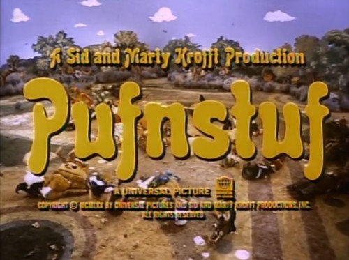 'Pufnstuf' trailer title, 1970