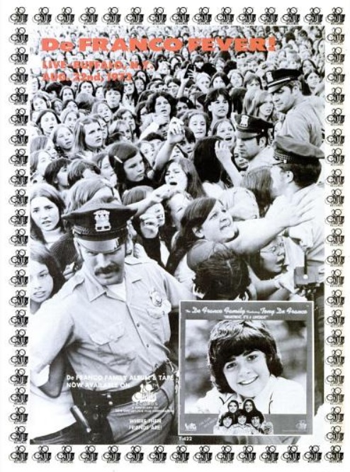 DeFranco Family Fever. ('Billboard' magazine, September 29, 1973)