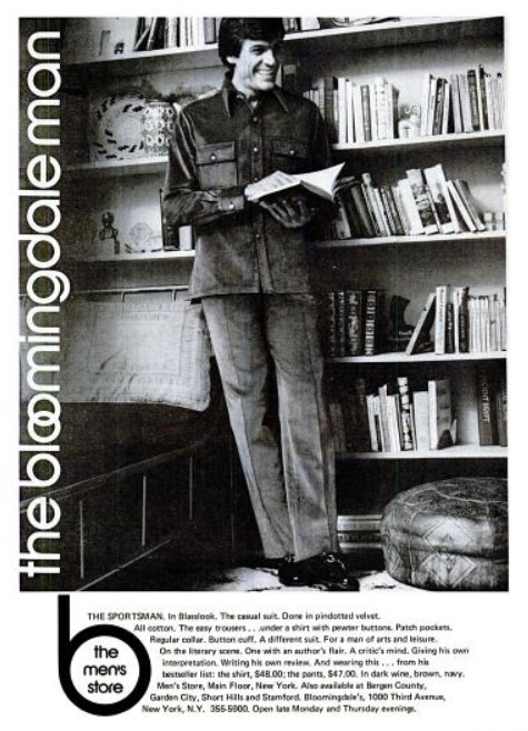 The Bloomingdale Man. ('New York' magazine, October, 1973)