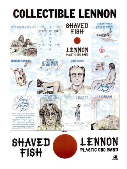 John Lennon Plastic Ono Band, ‘Shaved Fish.' ('Billboard' magazine, November 15, 1975)