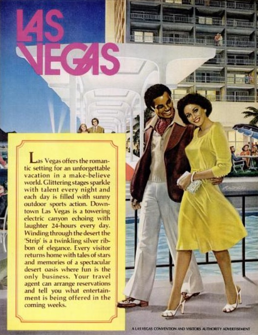 Las Vegas ‘Romance.' ('Ebony' magazine, October, 1978)
