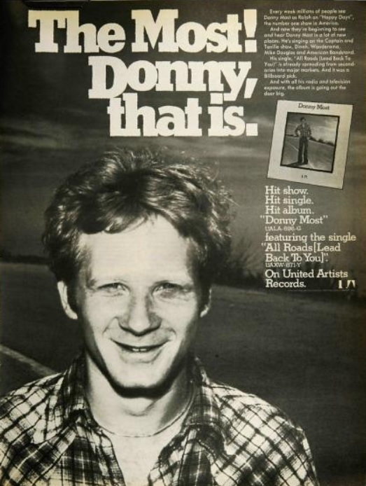 Donny Most, ‘Hit Album.' ('Billboard' magazine, December 04, 1976)