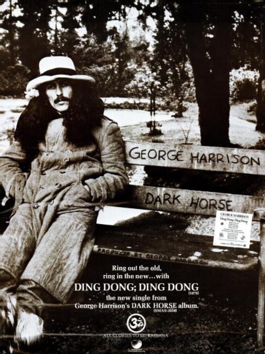 George Harrison, ‘Ding Dong; Ding Dong.' ('Billboard' magazine, January 04, 1975)