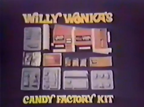 "Gee, what a keen movie!" (Willy Wonka's Candy Factory Kit commercial, 1971)