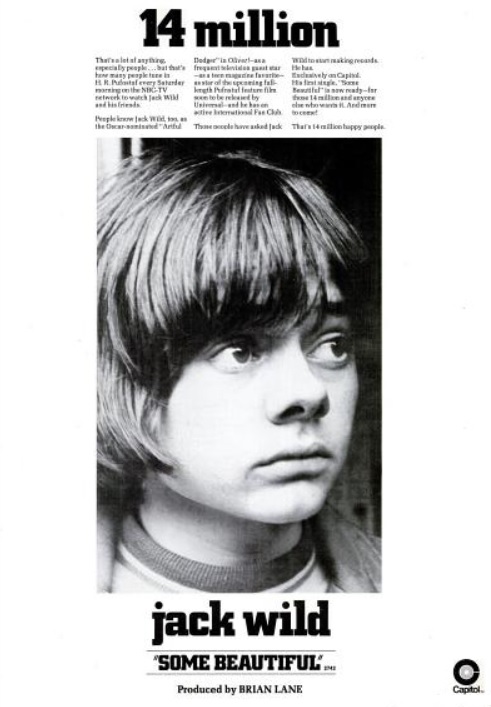 Jack Wild, 'Some Beautiful.' ('Billboard' magazine, March 14, 1970)