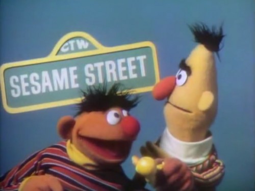 ''Sesame Street' has been brought to you today by the letter F and by the number 11...' ('Sesame Street' end credits, 1970-71)
