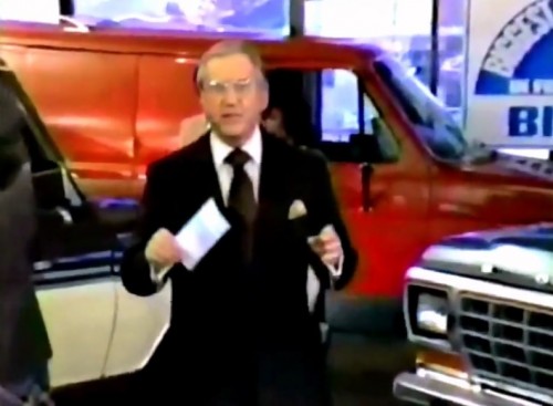 Budweiser? Publisher's Clearing House? Nope, this time around it's a Ford commercial. (Summer, 1979)