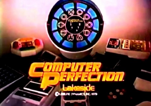 'The perfect electronic game...' (Computer Perfection commercial, 1979)