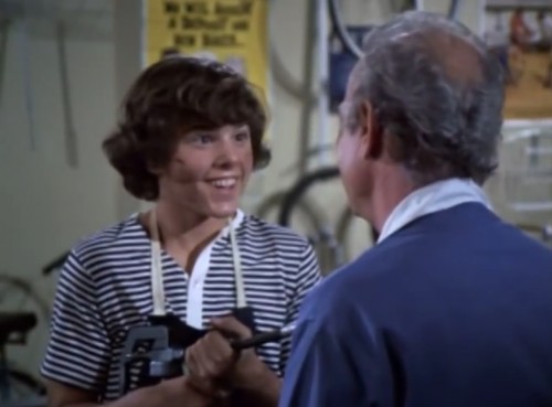 Pete Brady, moments before his 'promotion.' ('The Brady Bunch,' 1973)