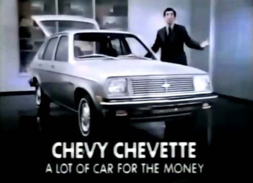 Save hundreds! (Chevy Chevette commercial, 1979)