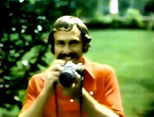 Australian tennis champ, John Newcombe for the Canon AE-1, 1978.