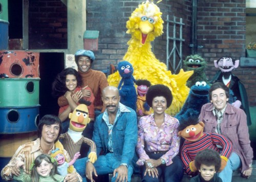 'Sesame Street' cast, 1970s. (Photo: Sesame Workshop)