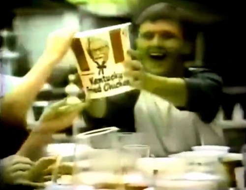 A bucket o' '75. (Kentucky Fried Chicken commercial, summer 1975)