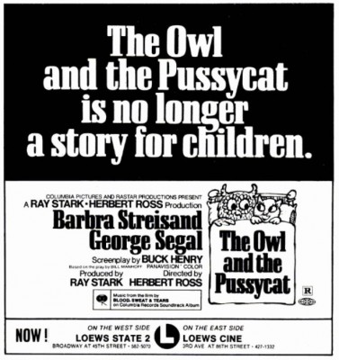 'The Owl And The Pussycat' ('New York' magazine, November 02 1970)