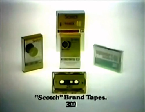 When you need quality cassette and 8-track recording tape. (3m Scotch commercial, 1972)