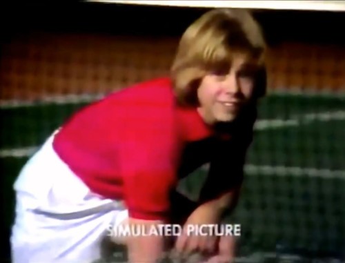 Simulated picture by Sony Betamax, 1979