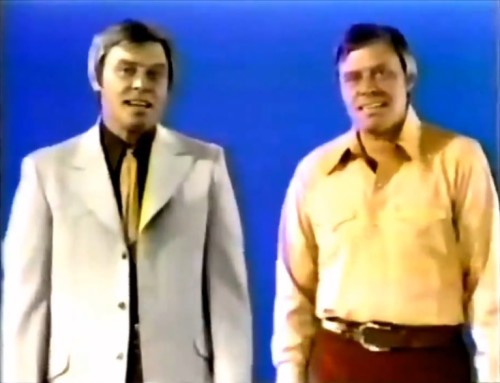 Tom T. Hall and friend for Chevy, 1975