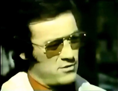 It's Richard Spencer behind those Foster Grants...apparently. (American Express commercial, 1972)