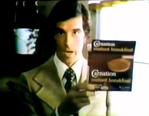 22 cents of pure quality. (Carnation Instant Breakfast commercial, 1974)
