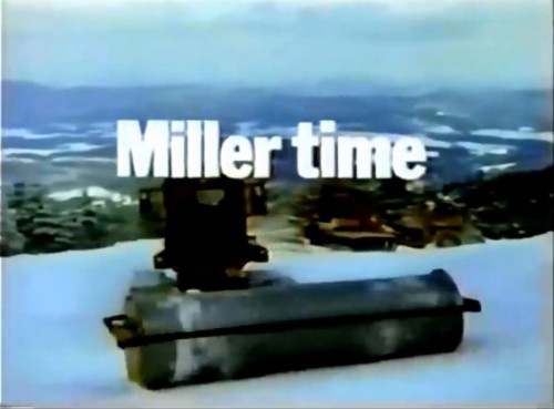 Goes down smooth. See what they did there? (Miller beer commercial, 1977)