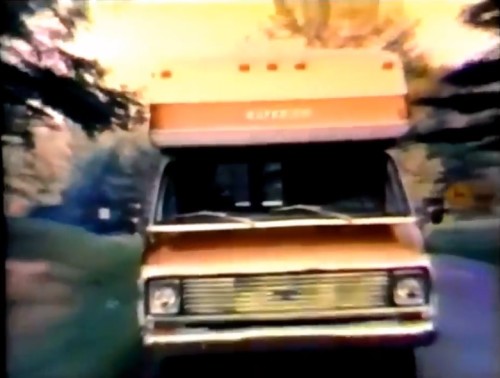 "14 inches wider than a van!" (Superior Motorhome commercial, 1972)