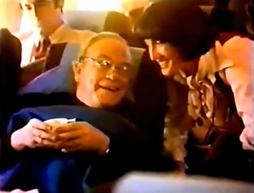 'Tis fine service, me dear! (United Airlines commercial, 1978)
