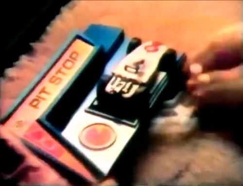 Time for a pit stop, Penelope. (Ideal Class A: Racing commercial, 1971)